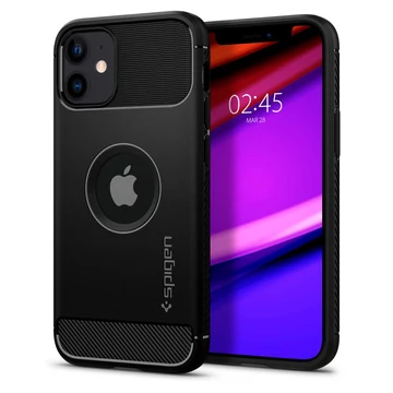 Iphone 12 Pro Spigen Rugged Armor Black